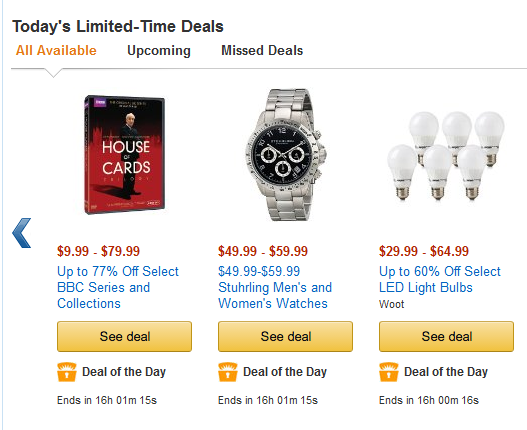 navigate black friday page