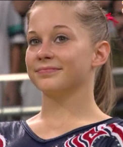 shawn johnson wins gold on the balance beam