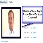 skype photo location on your computere