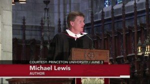 Michael Lewis on Princeton Speech Michael Lewis Princeton Speech