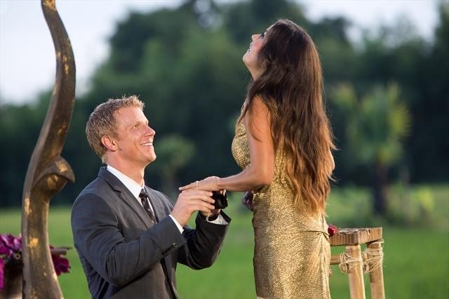 Bachelor Sean Proposes to Catherine Bachelor Sean Catherine
