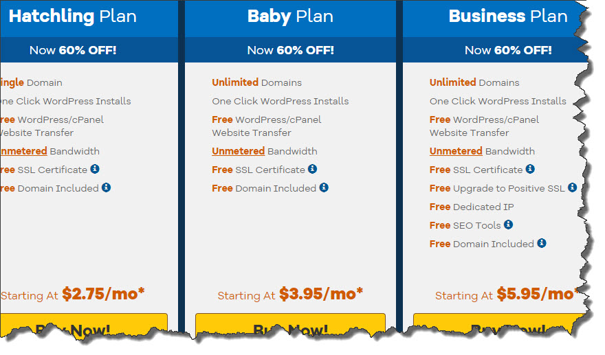 hostgator-web-hosting-plans