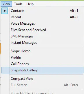 no files in my skype received files