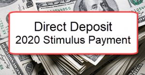 direct deposit stimulus checks