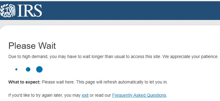 irs-web-portal-waiting-message