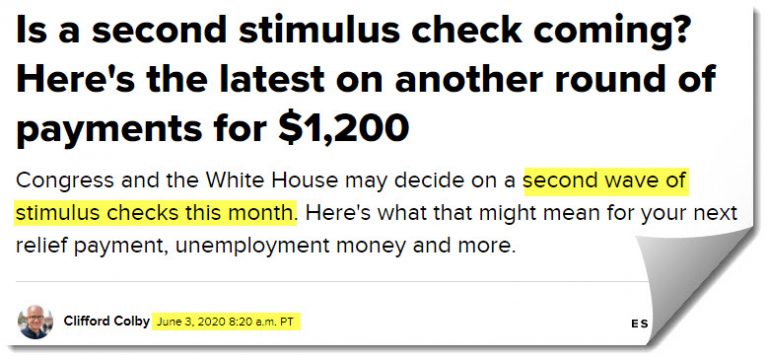 will there be another stimulus check in october 2021